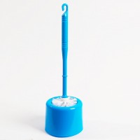 cheap hotel plastic toilet brushes holder set